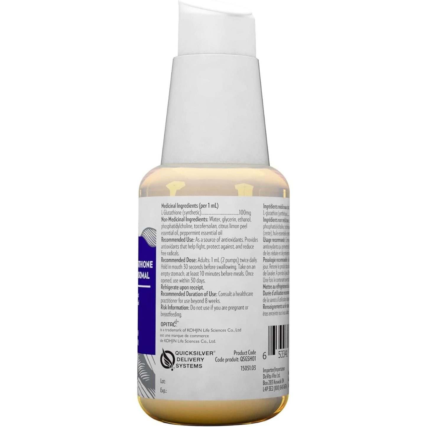 quicksilver scientific liposomal glutathione spray Quicksilver Liposomal Glutathione, 50ml quicksilver scientific liposomal glutathione spray Quicksilver Liposomal Glutathione, 50ml