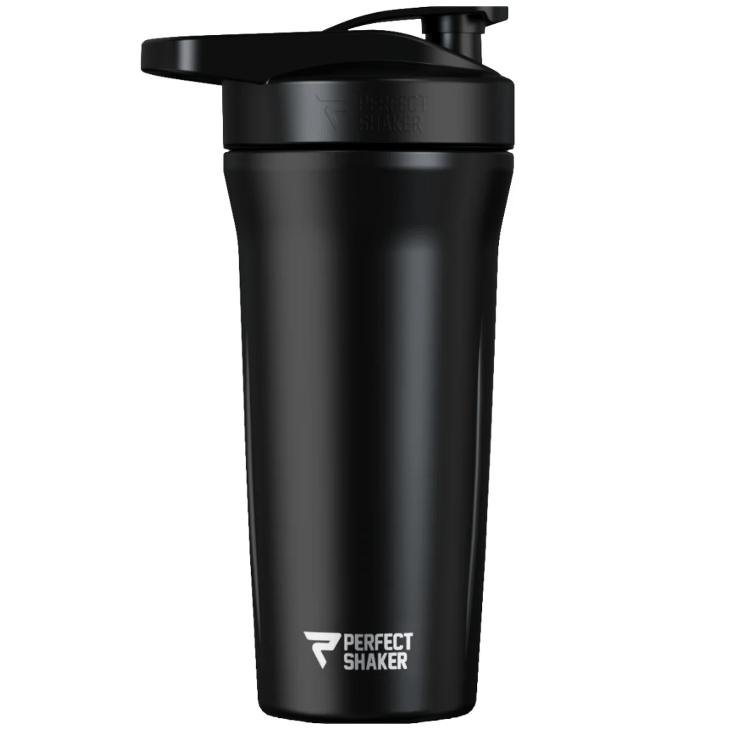800ml (27oz) Black | PerefectShaker ACTIV Stainless Steel Shaker Cup
