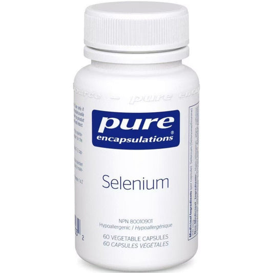 60 Vegetable Capsules | Pure Encapsulations Selenium