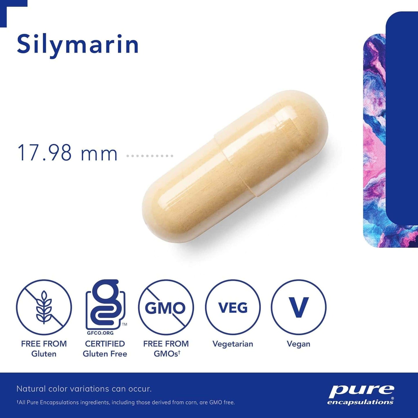120 Capsules | Pure Encapsulations Silymarin