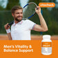 Vitacheck Shilajit 250mg, 50% Fulvic Acid, Natural Testosterone Booster for Men, Supports Energy, Strength and Hormonal Balance, 60 Vegetable Capsules CLEARANCE 25% Off Exp 6/28 Final Sale