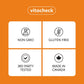 Vitacheck Shilajit 250mg, 50% Fulvic Acid, Natural Testosterone Booster for Men, Supports Energy, Strength and Hormonal Balance, 60 Vegetable Capsules CLEARANCE 25% Off Exp 6/28 Final Sale