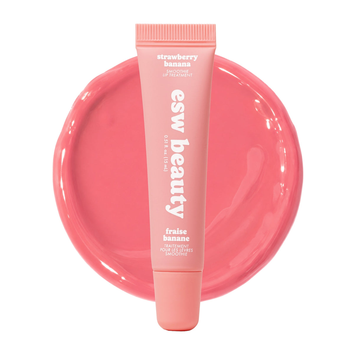 ESW Beauty Smoothie Lip Treatment, Strawberry Banana