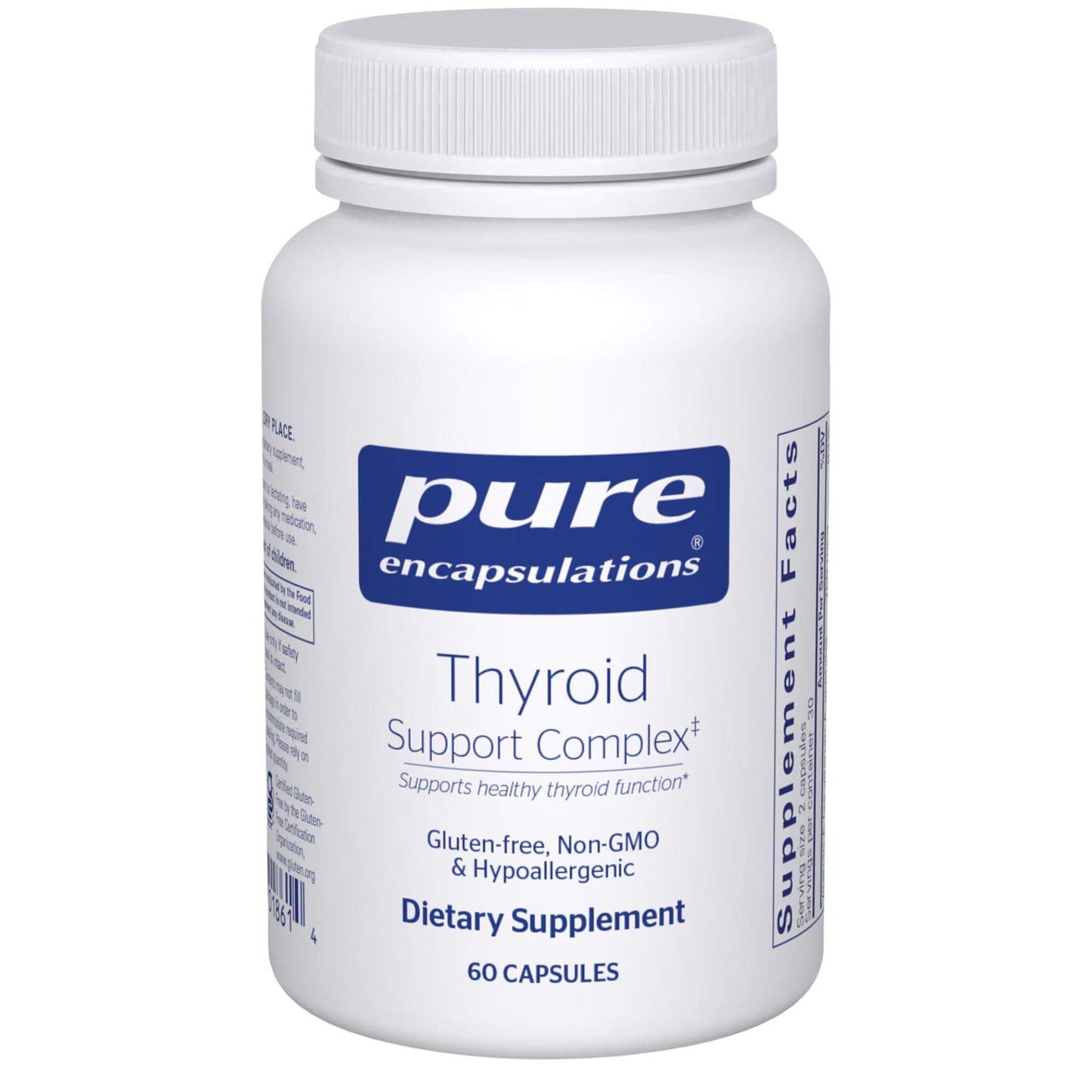 Pure Encapsulations Thyroid Support Complex, 60 Capsules