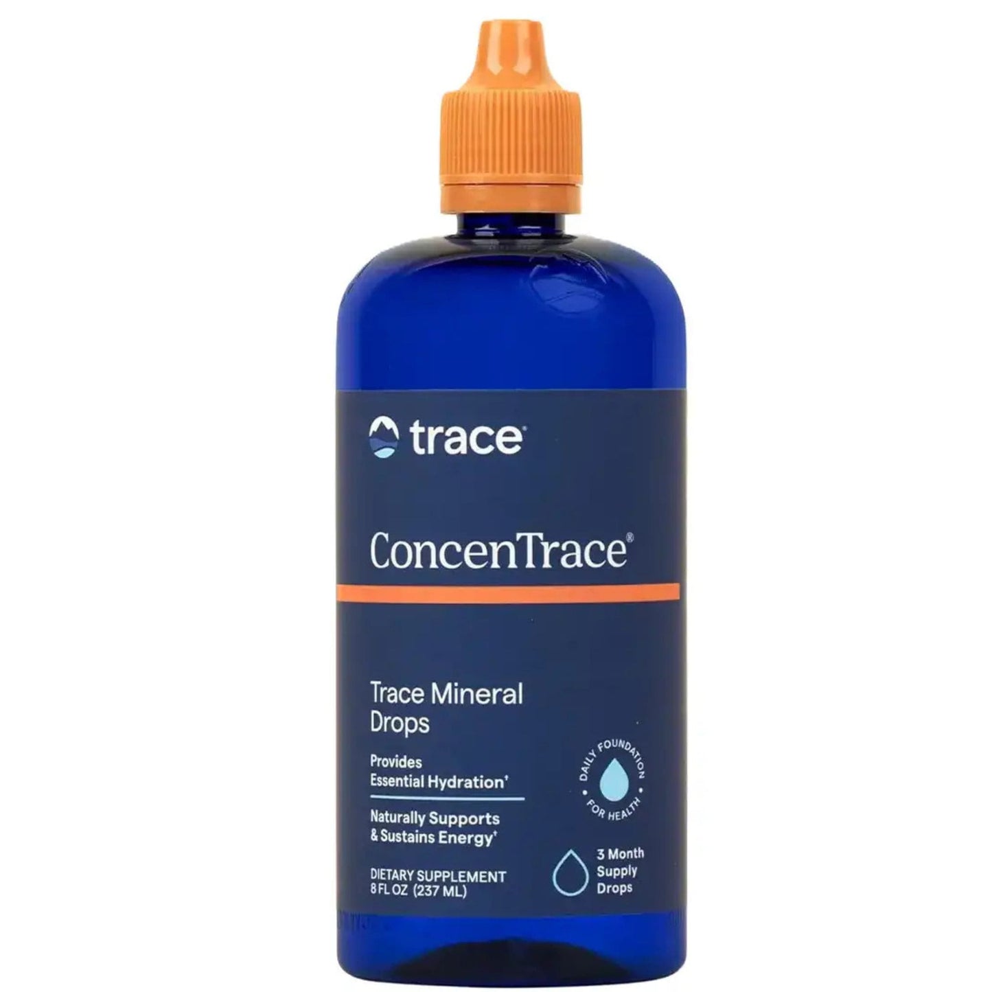 Trace Minerals ConcenTrace Trace Mineral Drops, Ionic Minerals, All Natural, Ages 2 and Up, 59ml-236ml