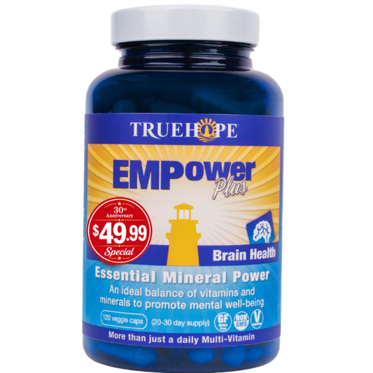 TrueHope Empowerplus EMP Advanced Multivitamin for Brain Health, 120 Capsules