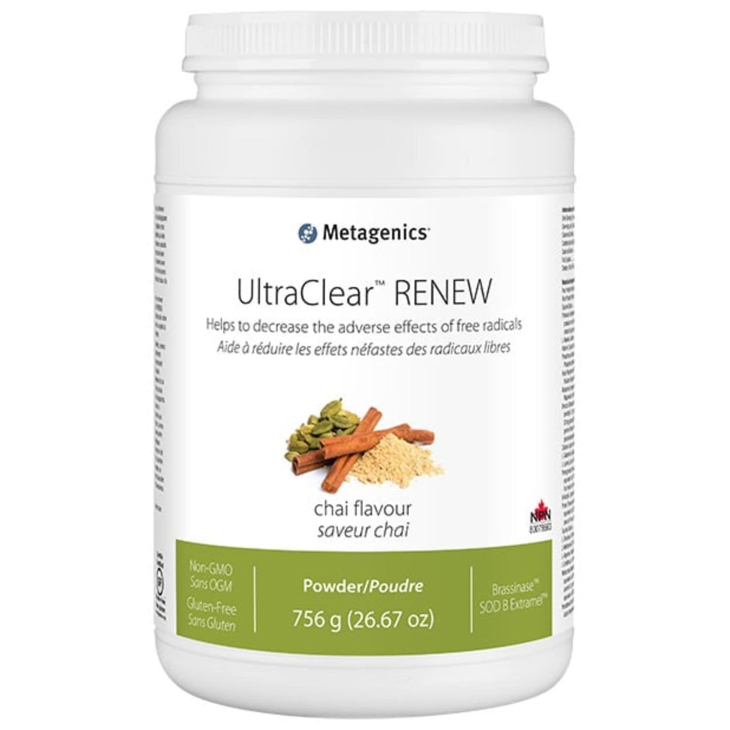 21 Servings Chai | Metagenics UltraClear Renew Powder