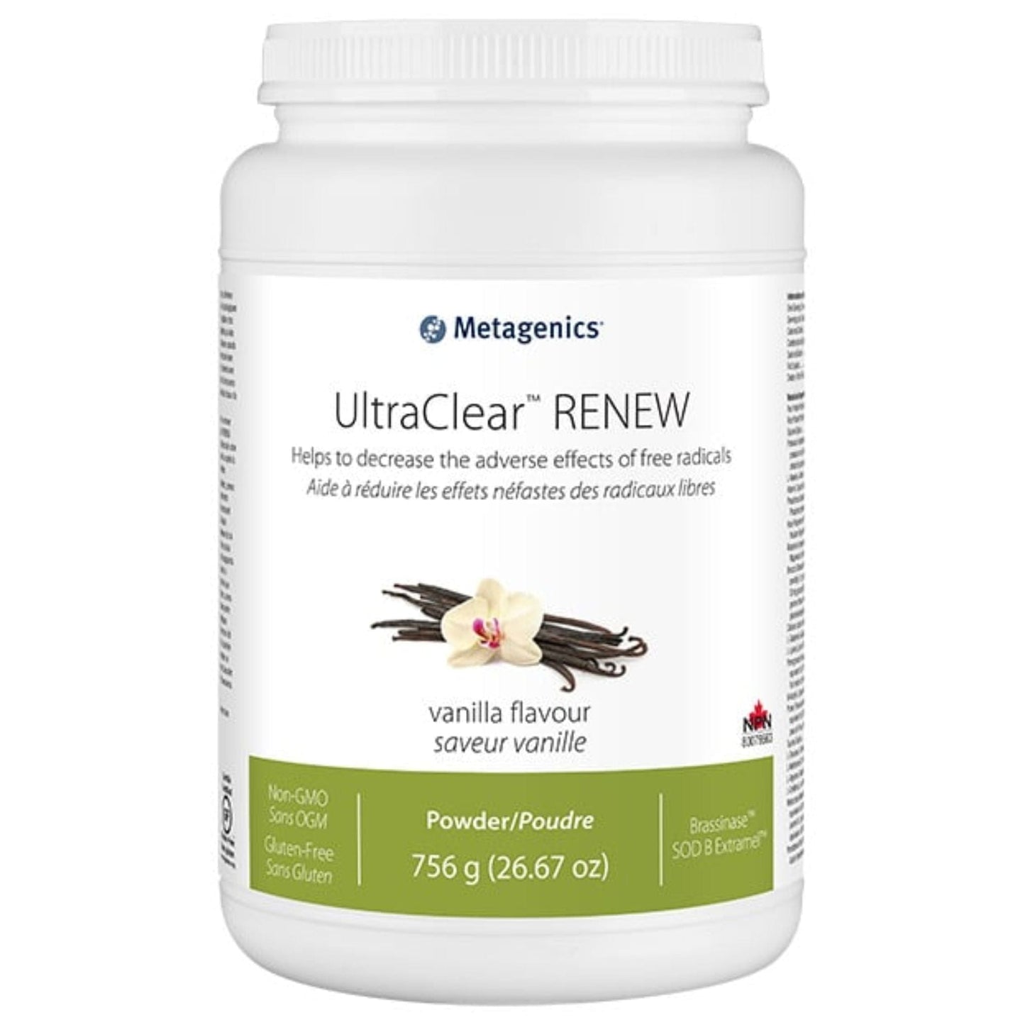 21 Servings Vanilla | Metagenics UltraClear Renew Powder