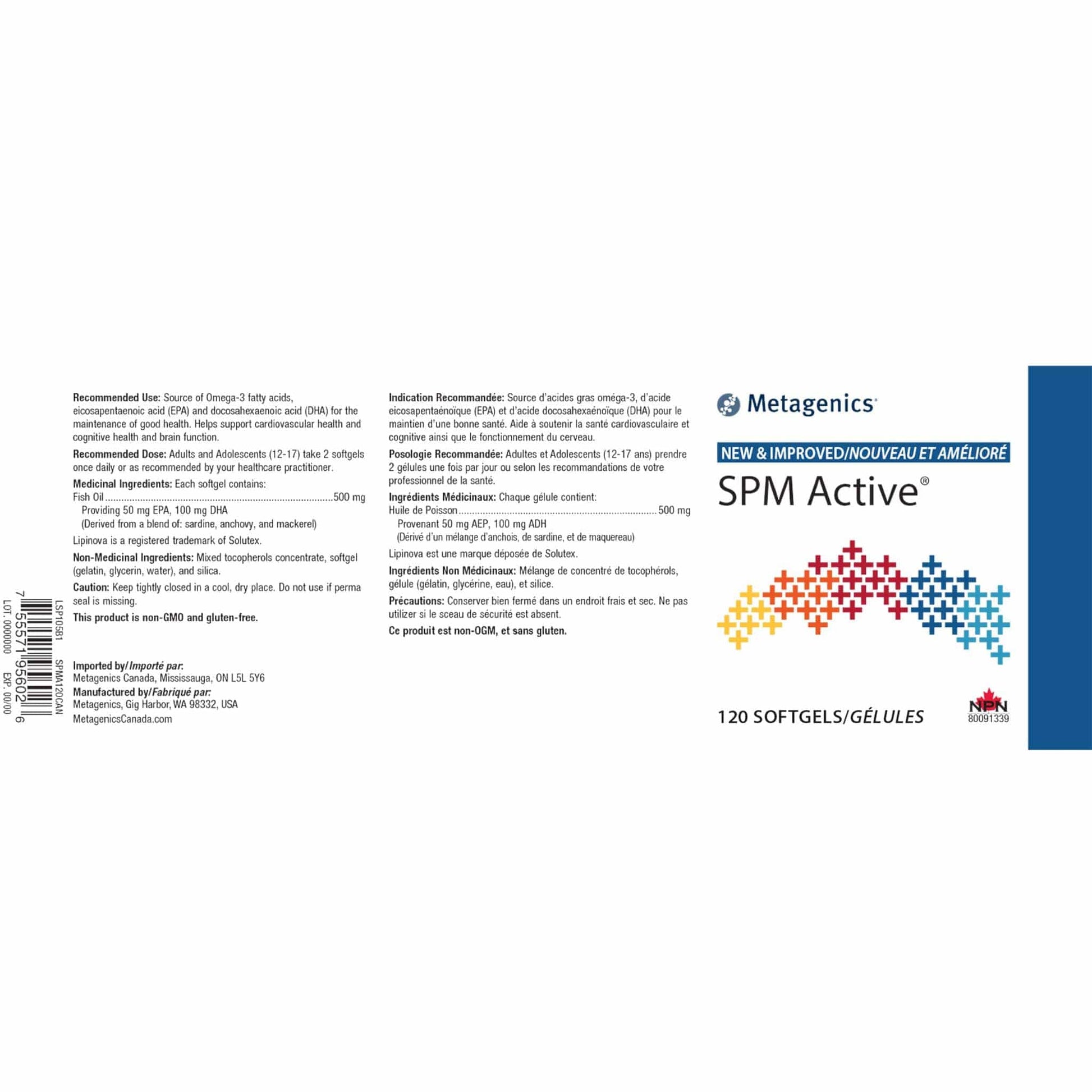 Metagenics SPM Active Label