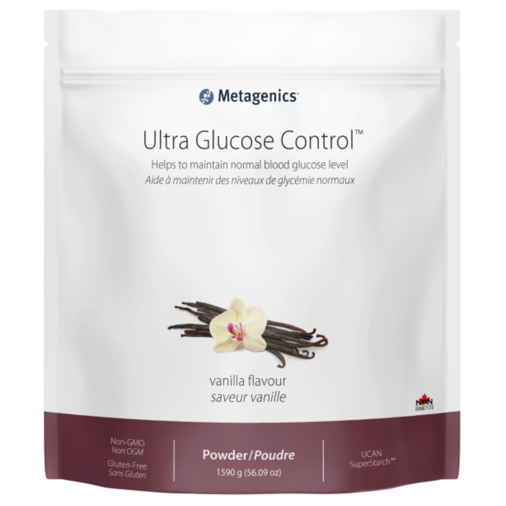 30 Servings Vanilla | Metagenics Ultra Glucose Control Powder // vanilla flavour