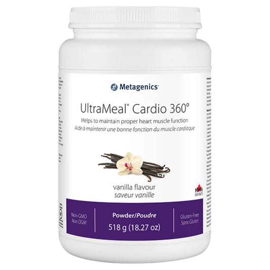 14 Servings Vanilla | Metagenics UltraMeal Cardio 360 // vanilla flavour