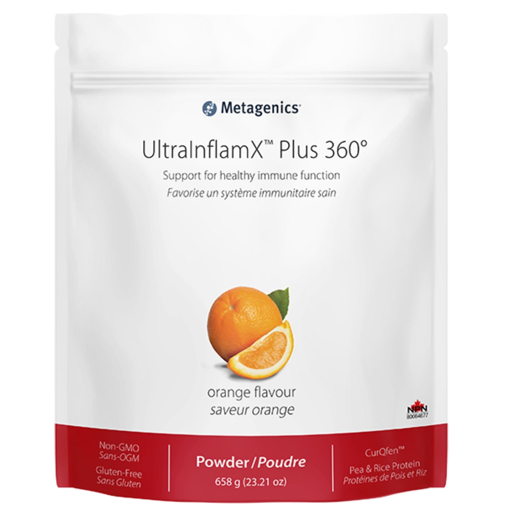 14 Servings Orange | Metagenics UltraInflamX Plus 360