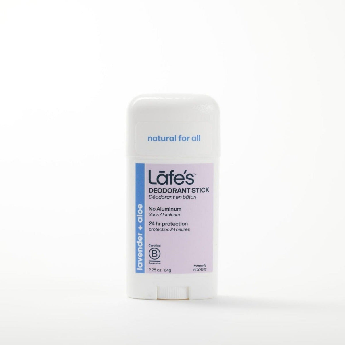 Lafe's Twist Stick Deodorant - Lavender + Aloe