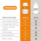 Vitacheck Vitamin D3 1000IU Softgels, In Organic Olive Oil For Better Absorption