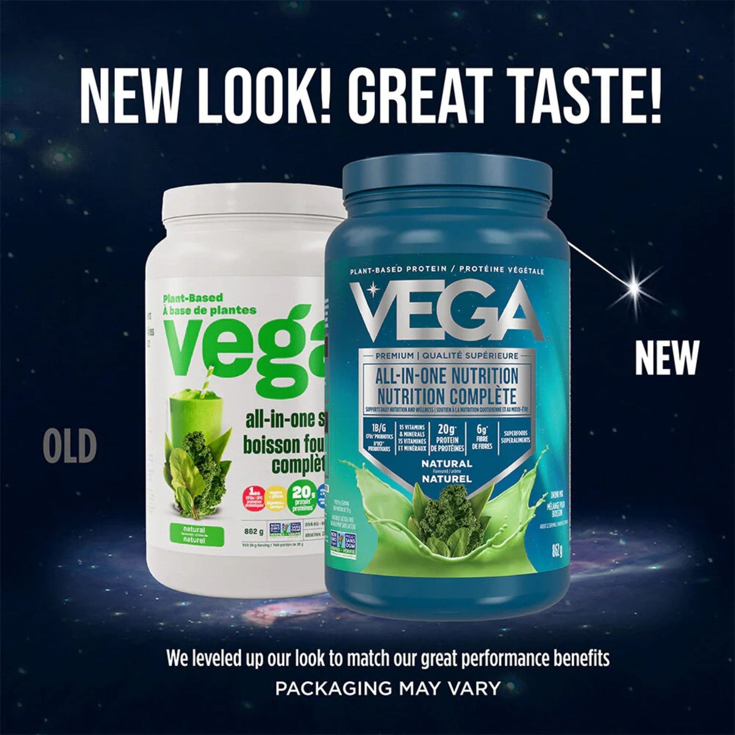 Natural Flavour, 862g | VEGA All-In-One Nutrition Plant-Based Protein