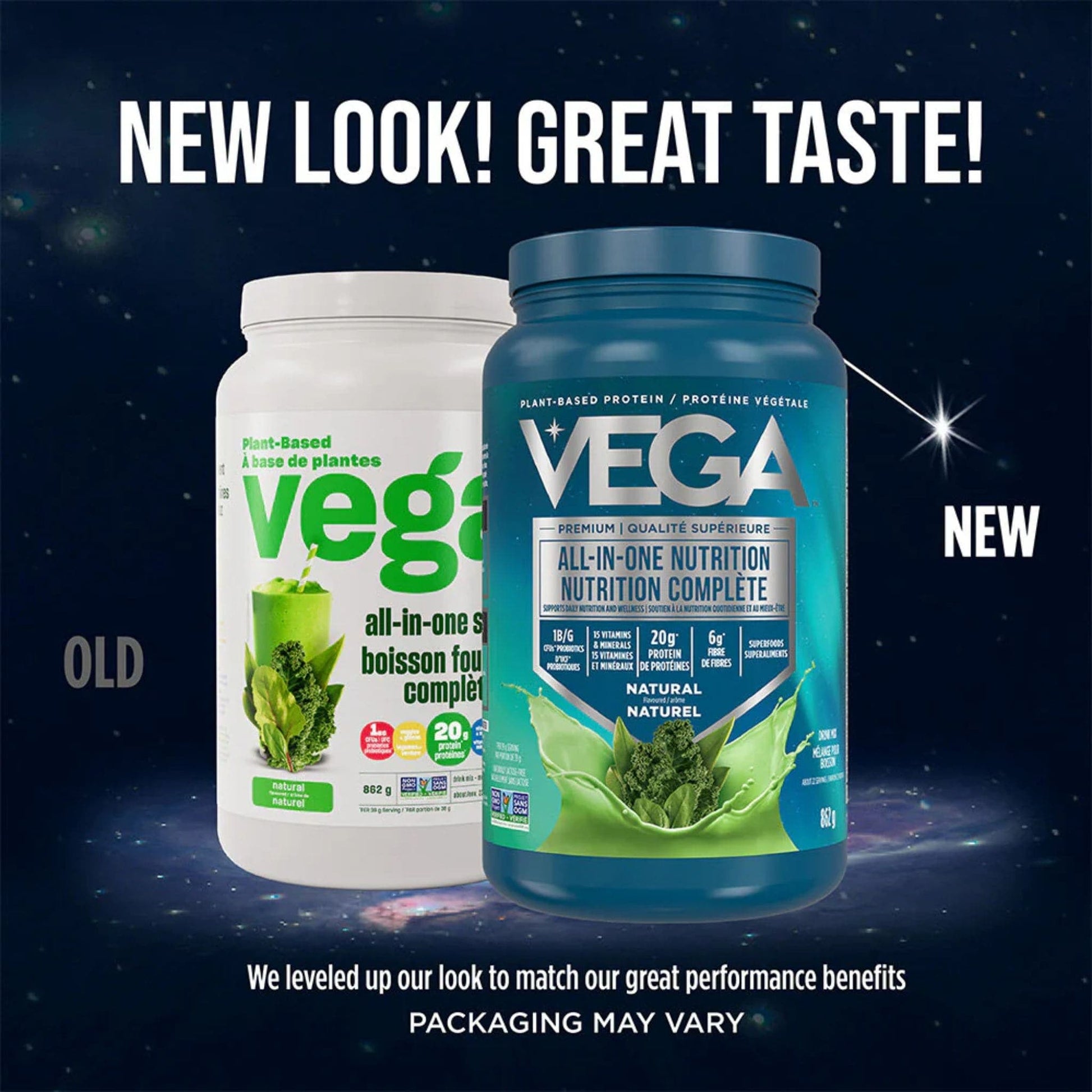 Natural Flavour, 862g | VEGA All-In-One Nutrition Plant-Based Protein