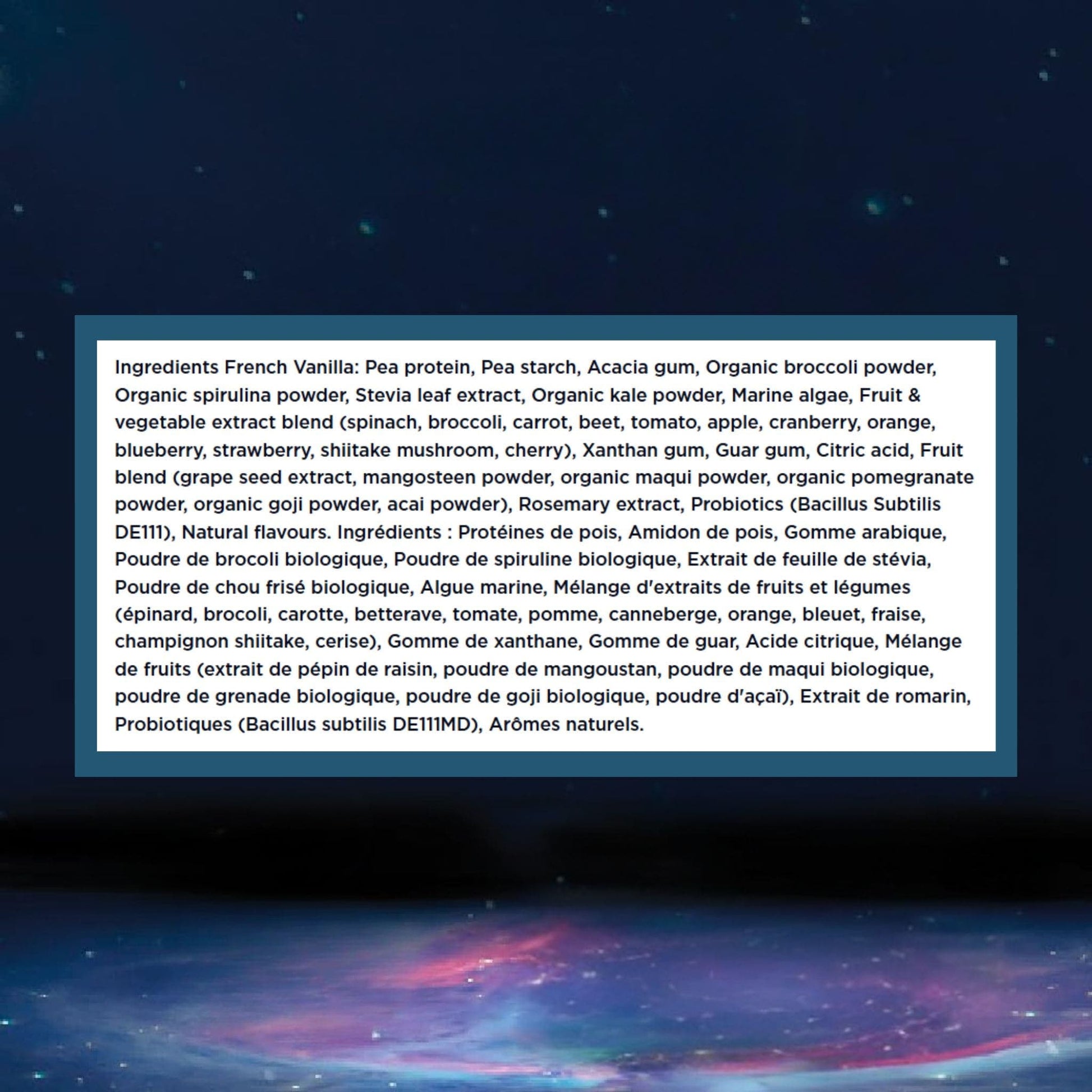 French Vanilla Flavour, 827g | VEGA All-In-One Nutrition Plant-Based Protein