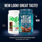 Creamy Chocolate Flavour, 618g | VEGA Protein + Supergreens, Plant-Based Protein Powder