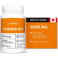 Vitacheck Vitamin B12 1000mcg, Sublingual B12 Quick Dissolve Methylcobalamin, Supports Energy, Healthy Nerve and Blood Cells, 200 Sublingual Tablets