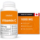 Vitacheck Vitamin C 1000mg Capsules, 100% Pure, Helps Boost Immune System and Skin Health, 180 Delayed Release Vegetable Capsules