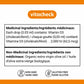 15ml Unflavoured | Vitacheck Vitamin D3 Nutrition Fact