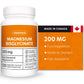 Vitacheck Magnesium Bisglycinate 200mg, Pure Elemental Magnesium, Highly Absorbable, Gentle On Bowels, Sleep Support, Muscle Recovery, Bone Health, 120 Vegetable Capsules