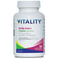 Vitality Daily Iron + Organic Spirulina, 15mg Iron Bisglycinate with Methylcobalamin B12 L-5-MTHF Folate and Vitamin C, Helps Prevent Iron Deficiency Anemia, 30-60 Vegetable Capsules