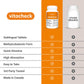 Vitacheck Vitamin B12 1000mcg, Sublingual B12 Quick Dissolve Methylcobalamin, Supports Energy, Healthy Nerve and Blood Cells, 200 Sublingual Tablets