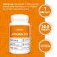 Vitacheck Vitamin B12 1000mcg, Sublingual B12 Quick Dissolve Methylcobalamin, Supports Energy, Healthy Nerve and Blood Cells, 200 Sublingual Tablets