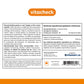 Vitacheck Vitamin C 1000mg Capsules, 100% Pure, Helps Boost Immune System and Skin Health, 180 Delayed Release Vegetable Capsules
