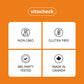 Vitacheck Vitamin C 1000mg Capsules, 100% Pure, Helps Boost Immune System and Skin Health, 180 Delayed Release Vegetable Capsules
