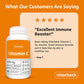 Vitacheck Vitamin C 1000mg Capsules, 100% Pure, Helps Boost Immune System and Skin Health, 180 Delayed Release Vegetable Capsules