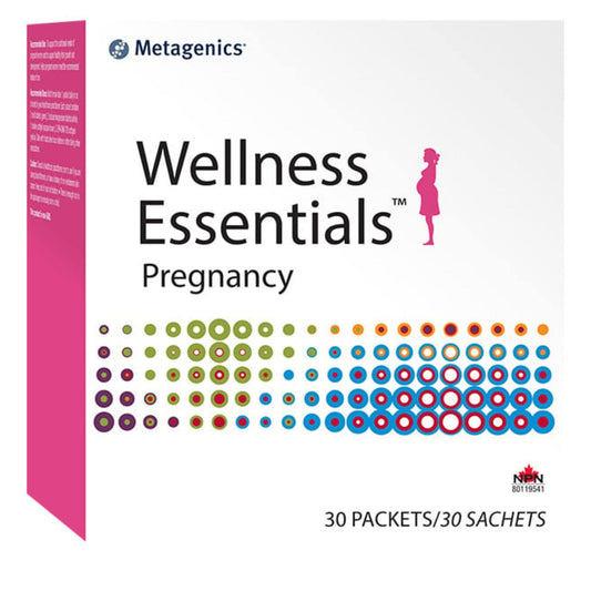 Metagenics Wellness Essentials Pregnancy, Support for Fetal Development and Nutrional Needs of Pregnant Women, 30 Packets