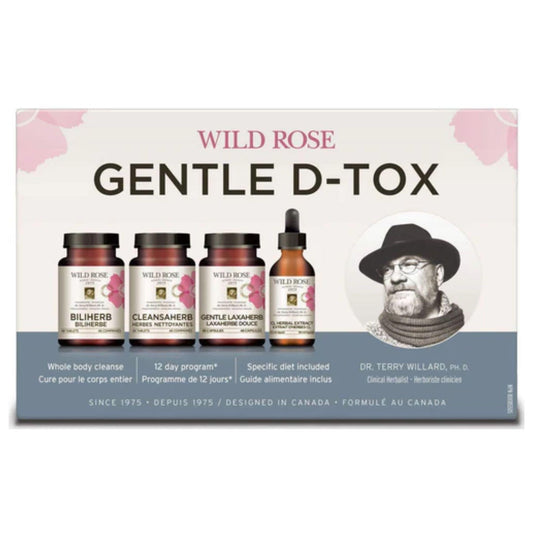 Wild Rose Gentle D-Tox Kit, 12-Day Program, 1 Kit