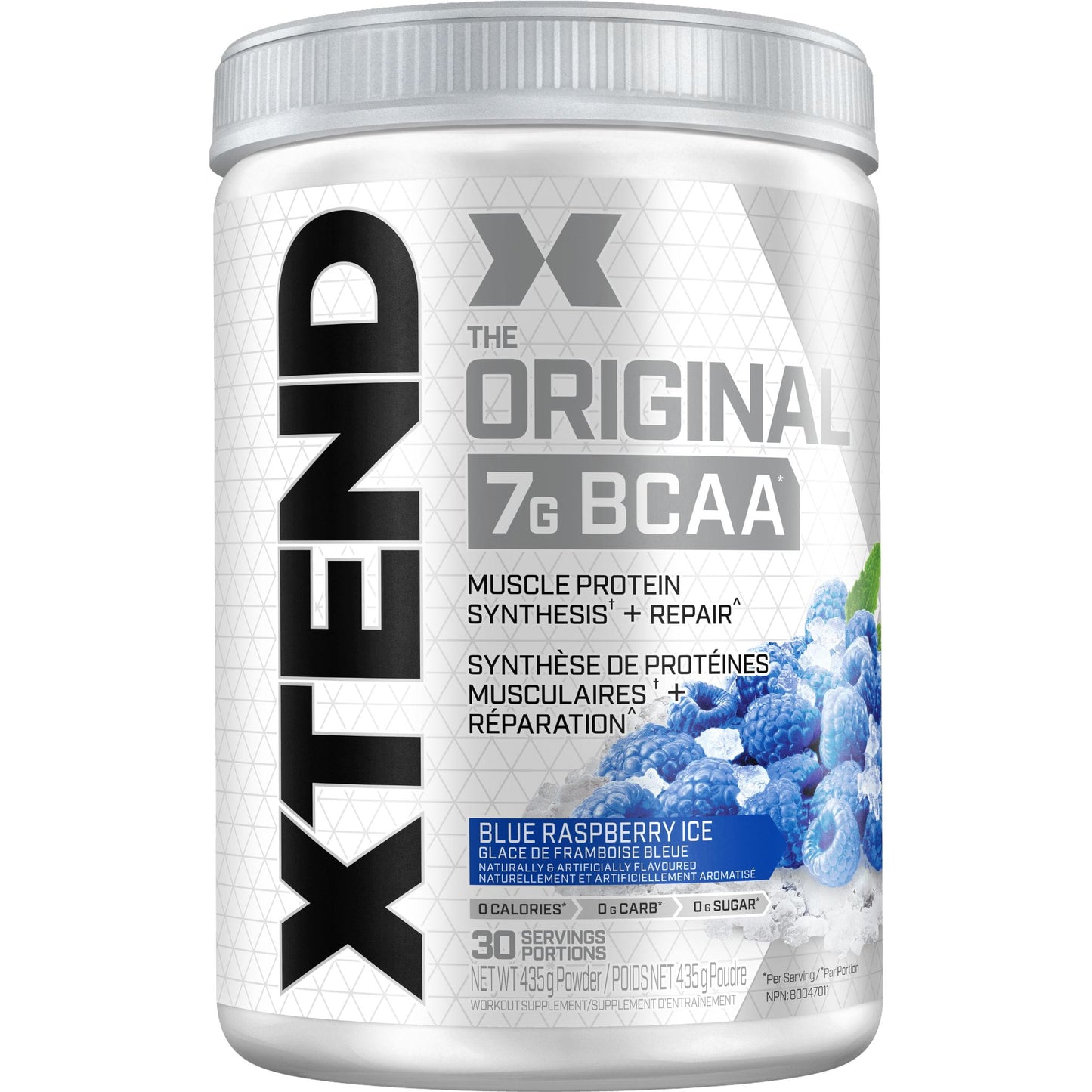 Xtend Original BCAA Powder, 7g Branched-Chain Amino Acids 2:1:1 with Glutamine Citrulline Malate and Electrolytes, 30 Servings