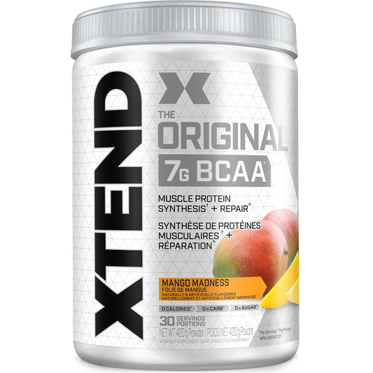 Xtend Original BCAA Powder, 7g Branched-Chain Amino Acids 2:1:1 with Glutamine Citrulline Malate and Electrolytes, 30 Servings