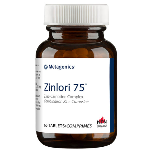 60 Tablets | Metagenics Zinlori 75