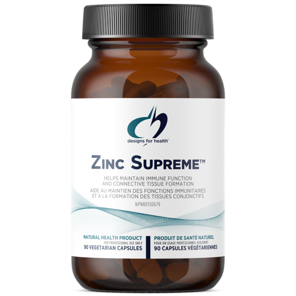 90 Capsules | Designs For Health Zinc Supreme