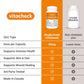 Vitacheck Zinc Bisglycinate 50mg, Chelated, Supports Immune Health, Skin, Hair and Wound Healing, 150 Vegetable Capsules CLEARANCE 25% Off Exp 5/28 Final Sale