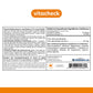 Vitacheck Zinc Picolinate 25mg Extra Strength, Chelated, Immune Health, Energy Metabolism, Hair and Nail Health, 120 Vegetable Capsules