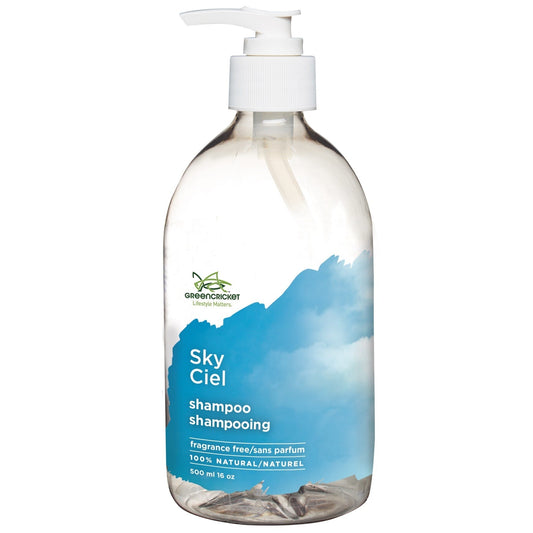 Green Cricket Natural Shampoo, Fragrance-Free