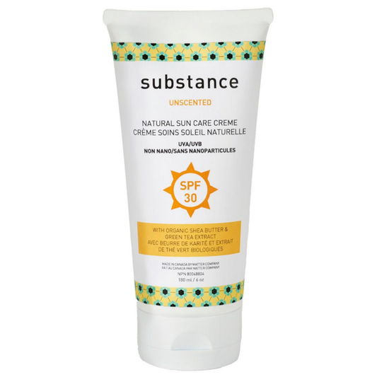 Substance Natural Sun Care Creme SPF 30 - Unscented