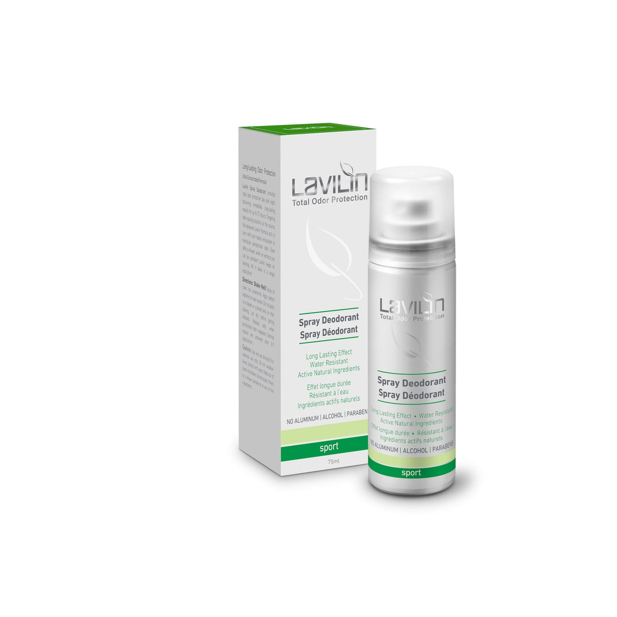 Lavilin Odor Protection Spray Deodorant - Sport