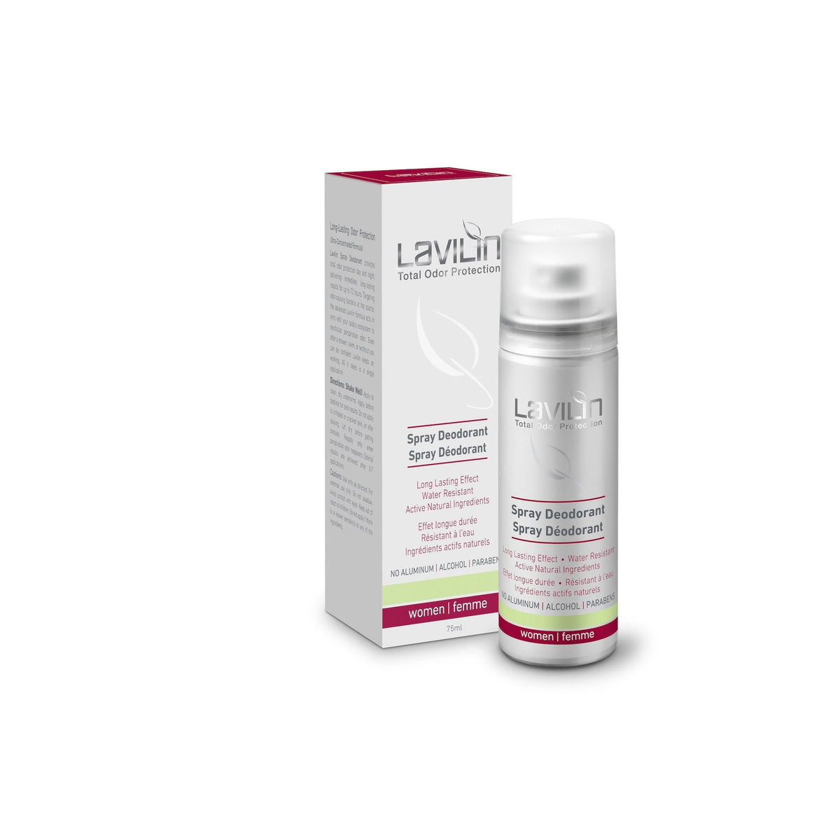 Lavilin Odor Protection Spray Deodorant - Women