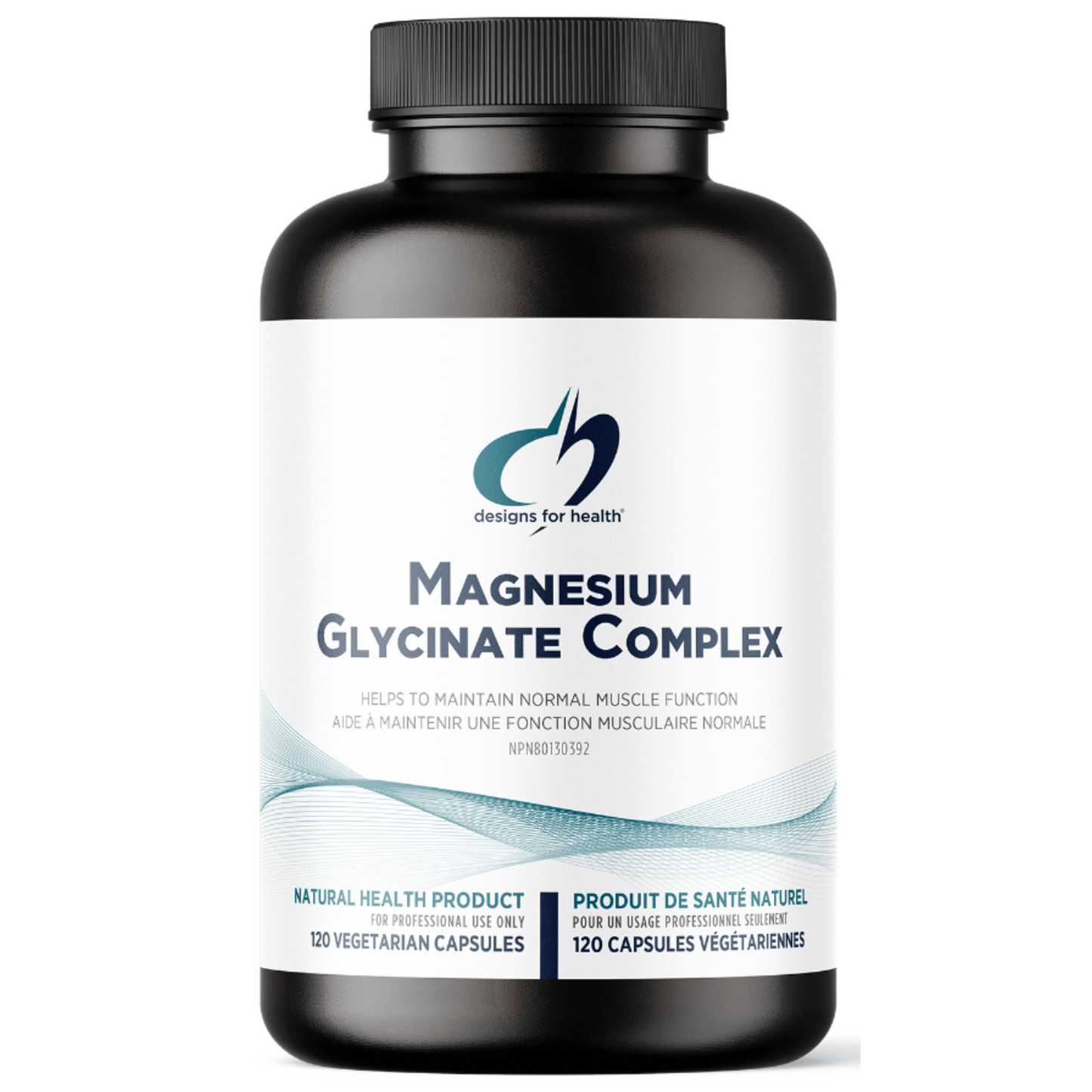Designs For Health Magnesium Glycinate Complex (Formerly Magnesium Glycinate Chelate), 120 Capsules