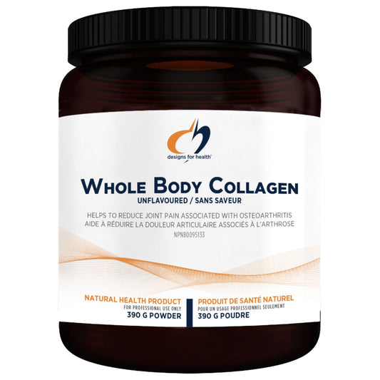 Designs for Health Whole Body Collagen, Hydrolyzed Bovine Collagen, 390g