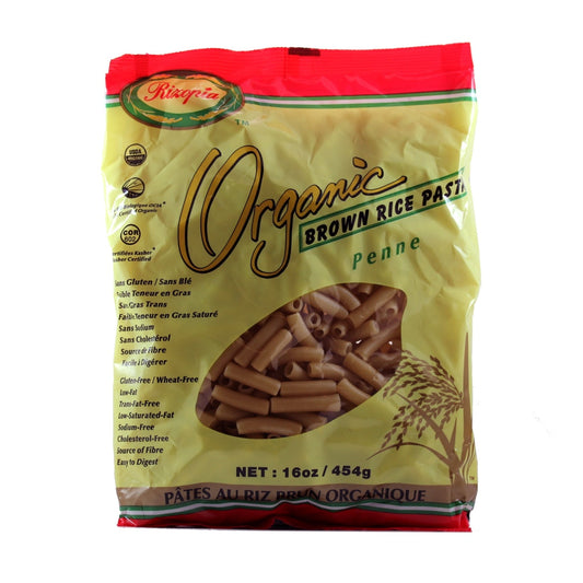 Rizopia Organic Brown Rice Penne 454g