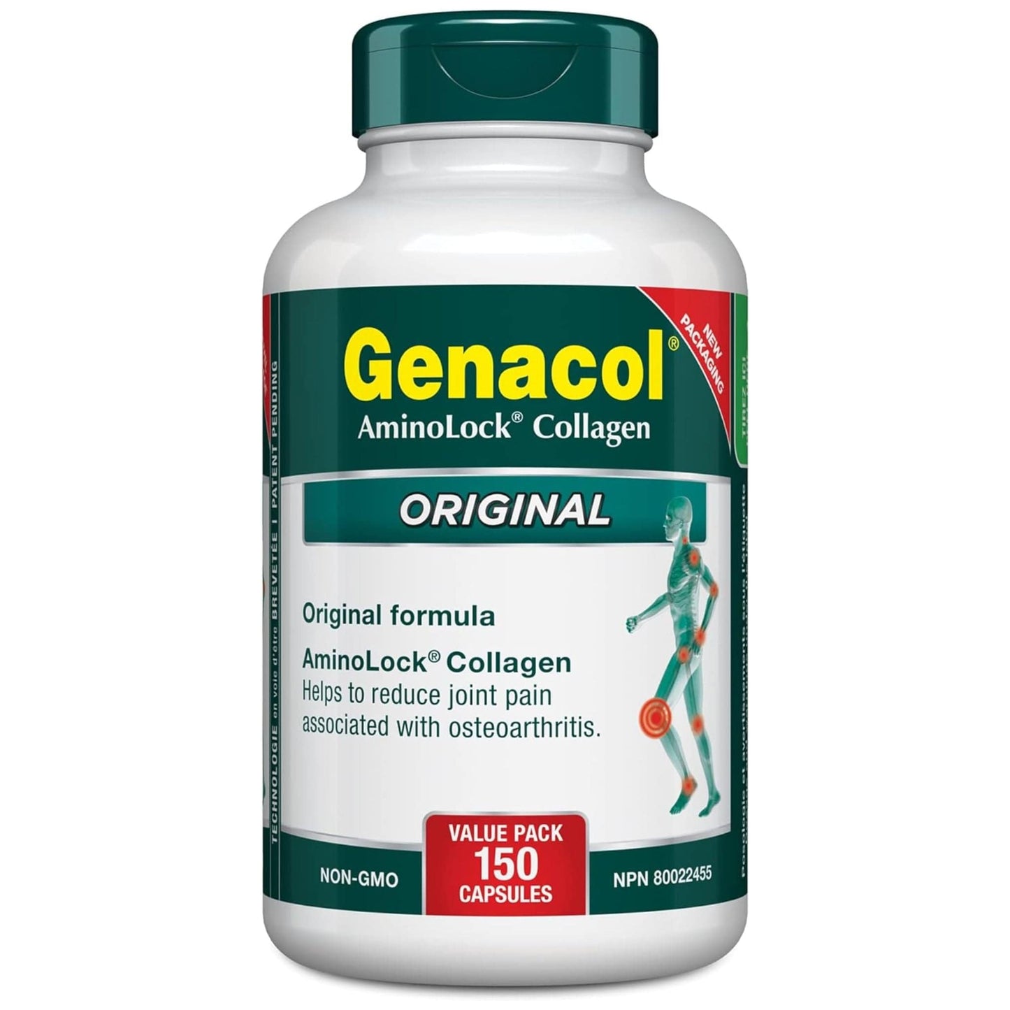 150 Capsules | Genacol AminoLock Collagen Original Value Pack