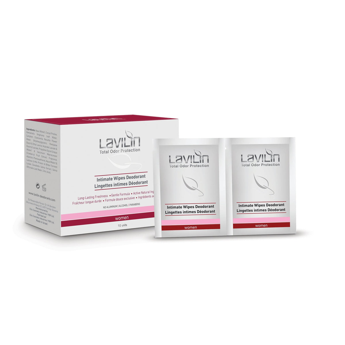 Lavilin Intimate Wipes for Women