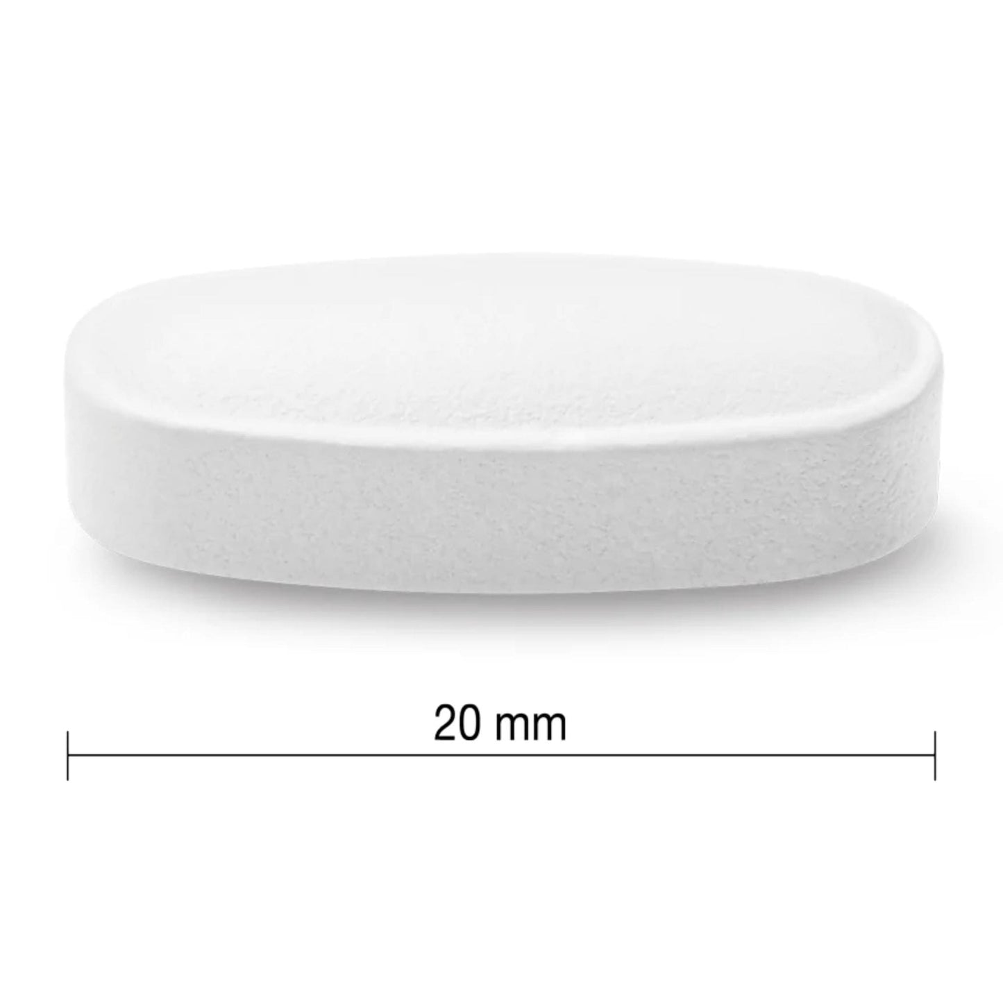 Bonus, 100+20 Caplets | Jamieson Calcium 650 mg + Vitamin D3 400 IU, Mega Cal // Size Comparison